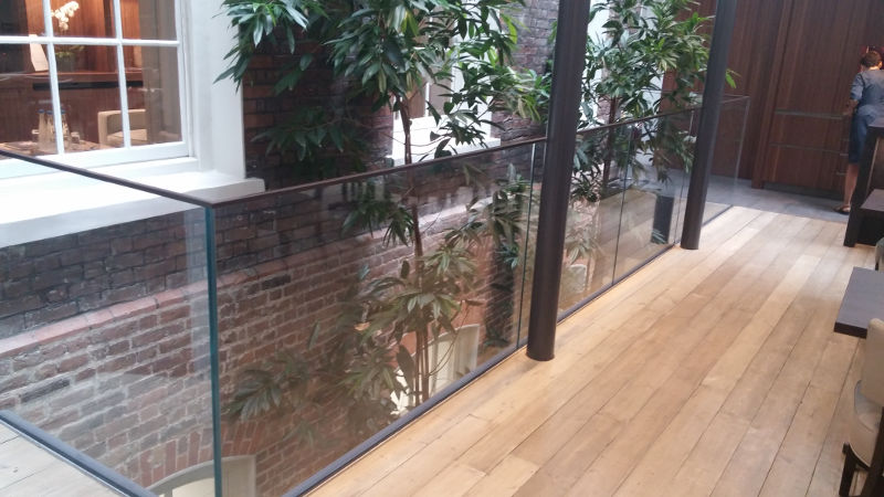 Make your building safer with our Glass Balustrades