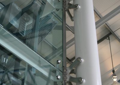 External fixing system by UMG for structural glazing system http://metal-glass.com