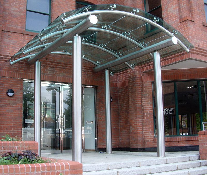 How a Glass Canopy Can improve the look of your building?